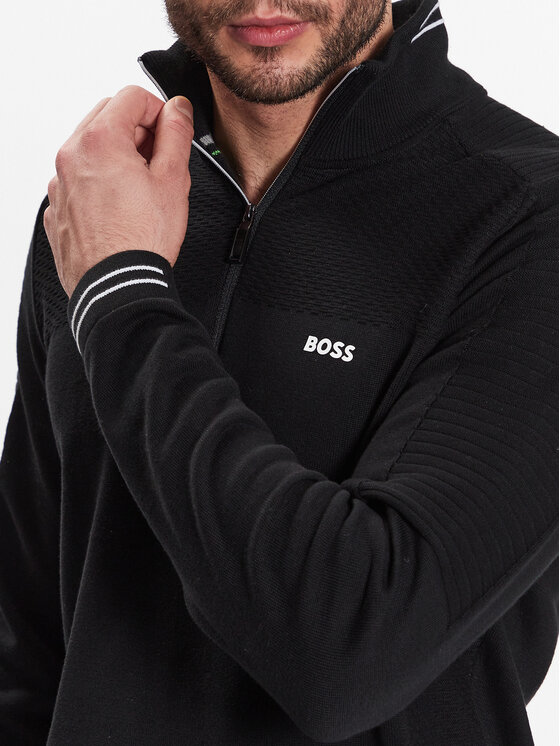 Boss Svetr Zolet 50482399 Černá Regular Fit Modivo cz