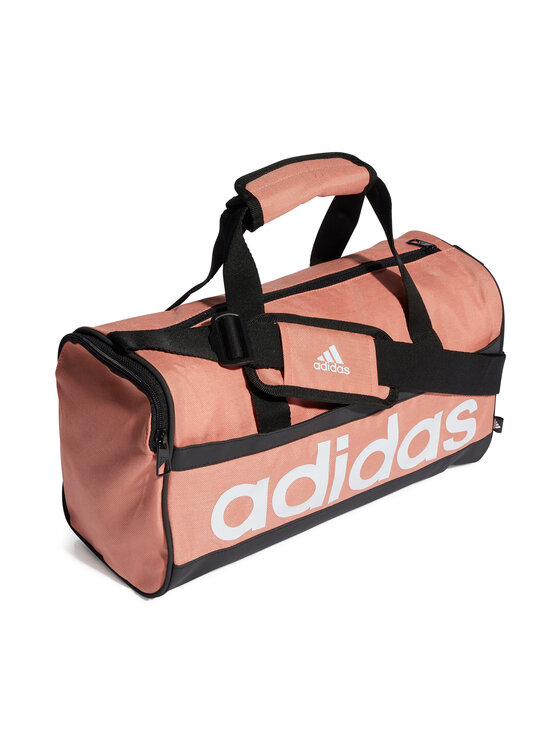 Adidas Torba Essentials Linear Duffel Bag Extra Small Il Koralowy