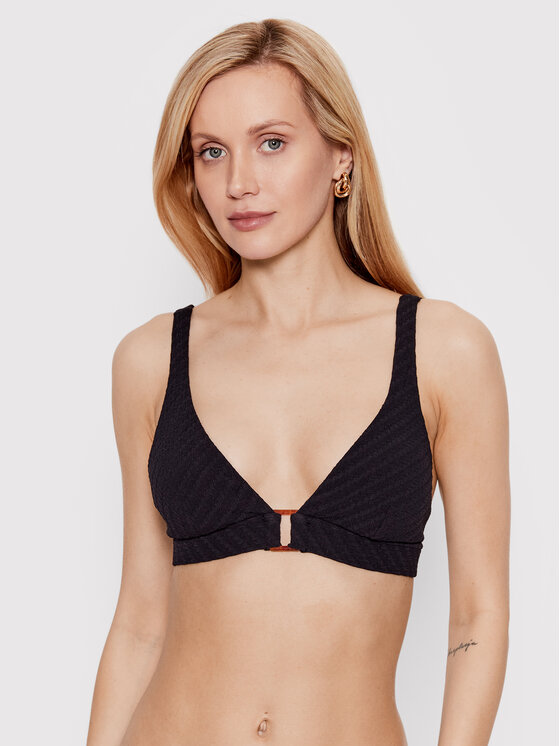 Seafolly Bikini Oberteil Willow Schwarz Modivo At