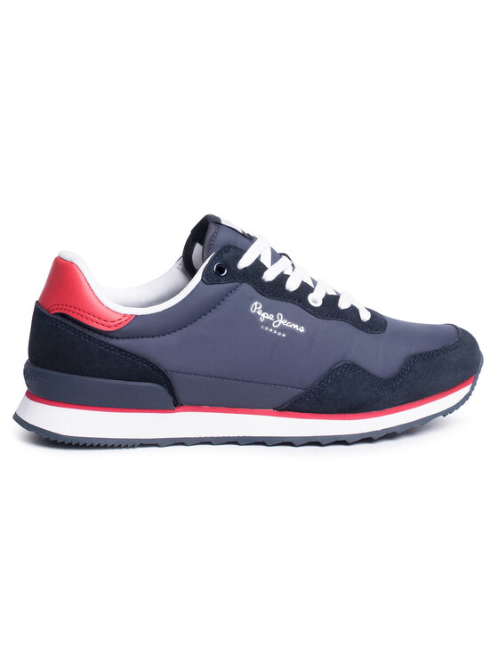 Pepe Jeans Sneakersy Cross Basic Pms Granatowy Modivo Pl