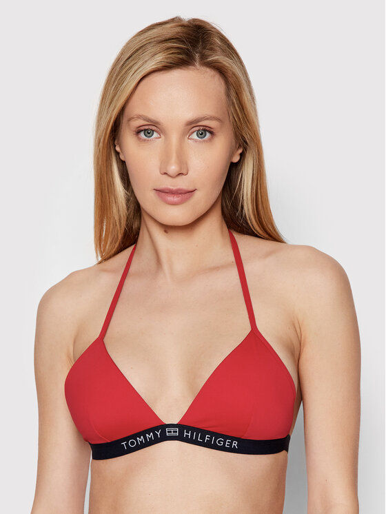 Tommy Hilfiger Bikini Oberteil Triangle Uw Uw Rot Modivo De