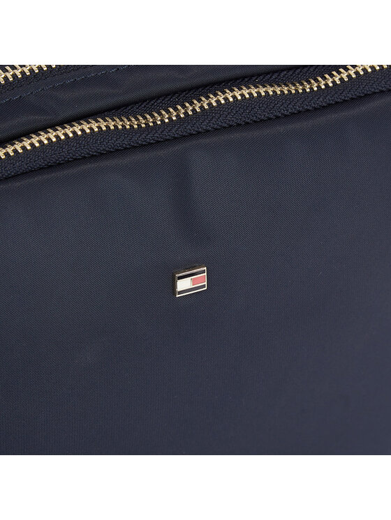 Tommy Hilfiger Sac à main Poppy Th Crossover AW0AW15638 Bleu marine