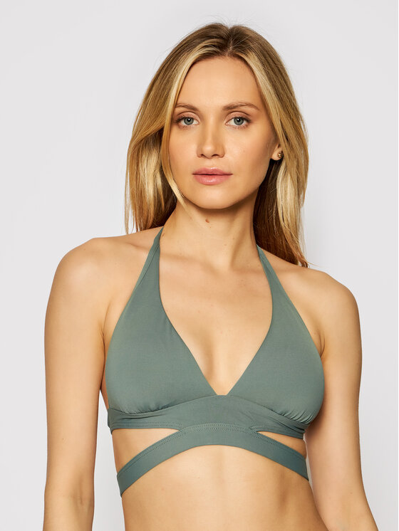 Seafolly G Ra Od Bikini Active Halter Zielony Modivo Pl