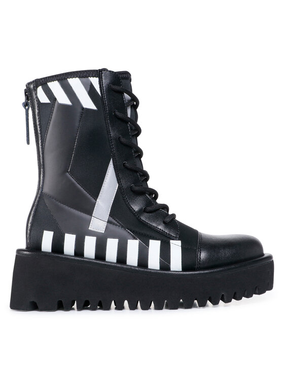 United Nude Botki Combat Calli Czarny Modivo Pl