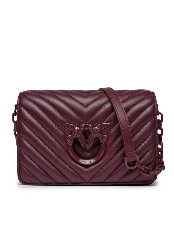 Pinko Borsetta Love Click Mini Ai Pltt A Vm Bordeaux