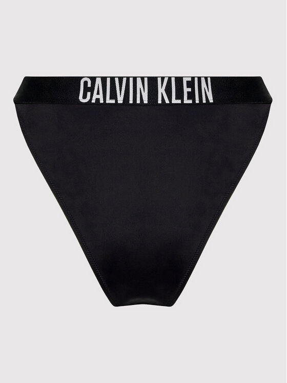 Calvin Klein Swimwear Bikini Partea De Jos Delta Kw Kw Negru