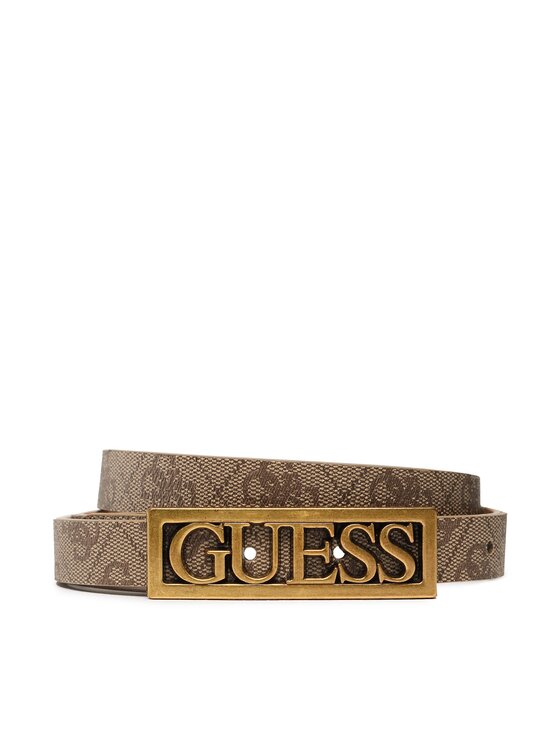 Guess Pasek Damski Alexie Belts Bw Vin Br Zowy Modivo Pl