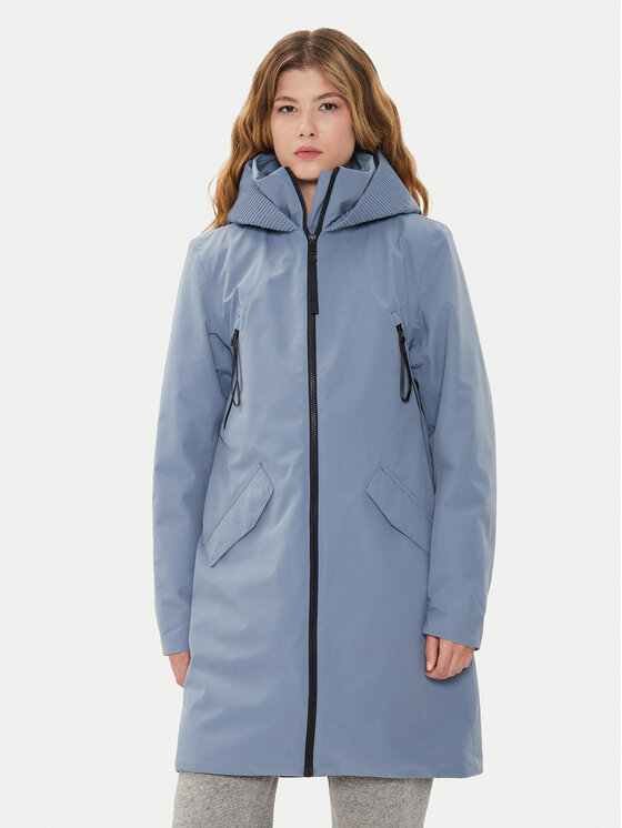 Didriksons Parka Bente Wns Parka 504921 Blau Regular Fit Modivo At