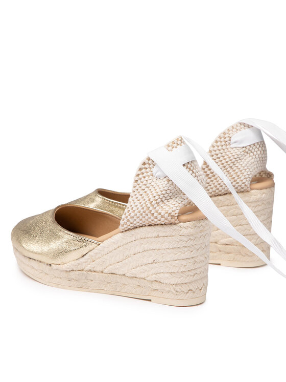 Manebi Espadril S Low Wedge Valenciana R Wl Auksin Modivo Lt