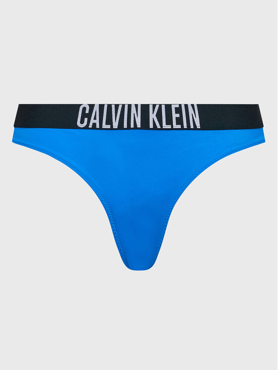 Calvin Klein Swimwear Bikini Partea De Jos KW0KW01983 Albastru Modivo Ro