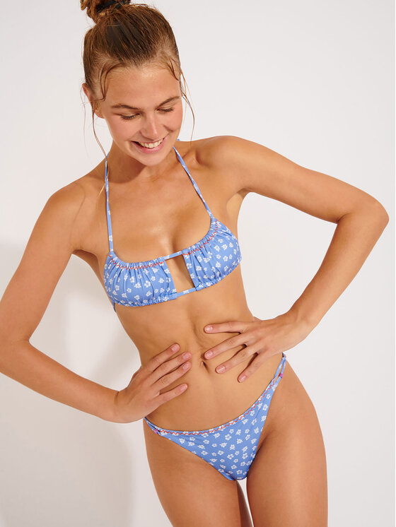 Banana Moon Bikini Unterteil Azza Bloomgirl Lie Himmelblau Modivo De