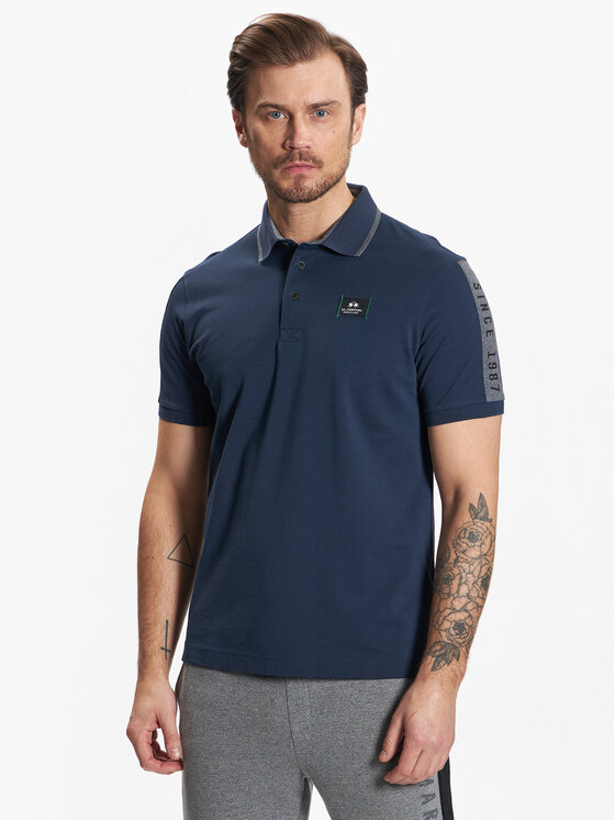 La Martina Polo Vmp Pk Blu Scuro Regular Fit Modivo It