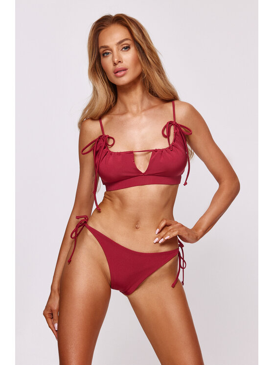 Vintiss D Od Bikini Victoria Bordowy Modivo Pl