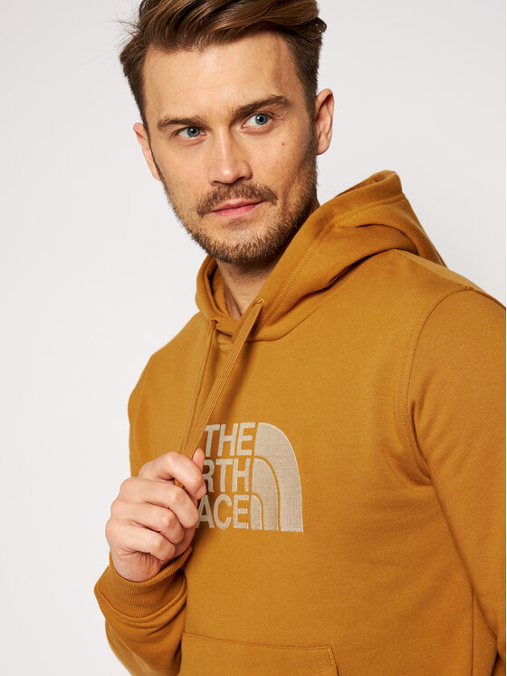 The North Face Bluza Drew Peak Nf Ahjy Br Zowy Classic Fit Modivo Pl