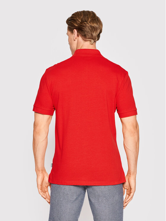 Boss Poloshirt Pallas Rot Regular Fit Modivo At