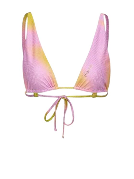 Pinko Costume Da Bagno Gemini Top Bikini Tecno Piquet St Sfumata