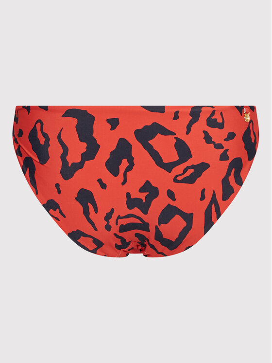 Malai Bikini Unterteil Morroco Ocelot Paramount B Rot Modivo At