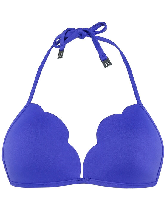 Seafolly G Ra Od Bikini Petal Edge Fixed Tri Granatowy Modivo Pl