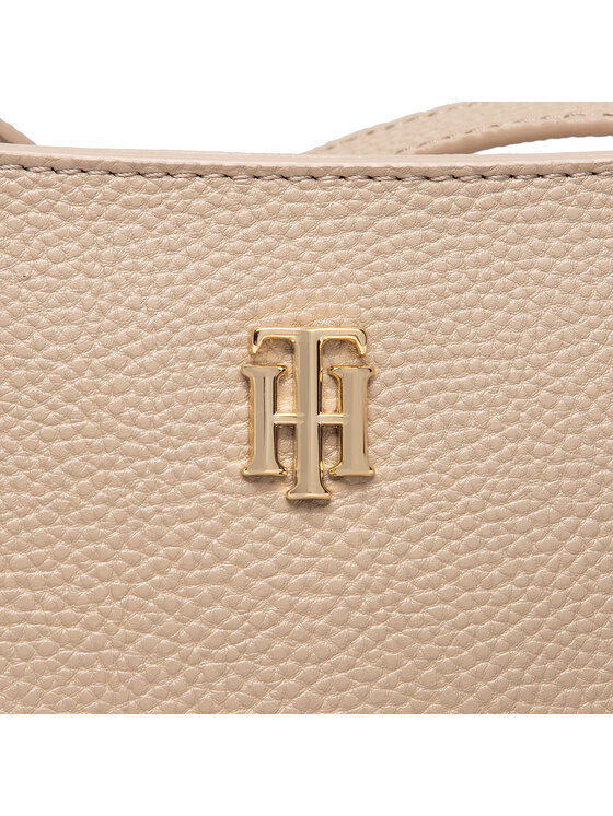 Tommy Hilfiger Handtasche Th Element Crossover Aw Aw Beige Modivo At