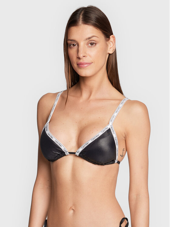 Calvin Klein Swimwear Haut De Bikini KW0KW01945 Noir Modivo Fr