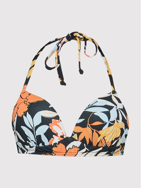 Roxy Bikini Oberteil Beach Classics ERJX304621 Schwarz Modivo De