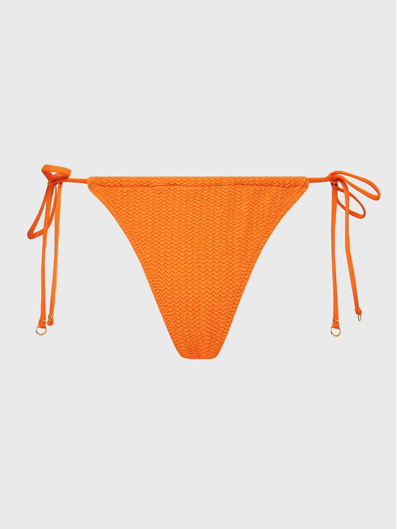 Seafolly Dół od bikini Sea Dive 40687 861 Pomarańczowy Modivo pl