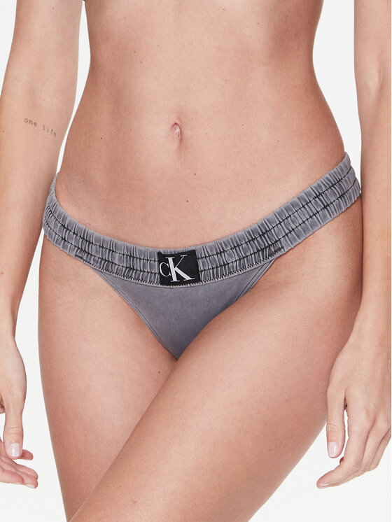 Calvin Klein Swimwear Bikini Pezzo Sotto Kw Kw Grigio Modivo It