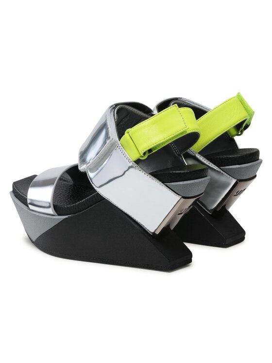 United Nude Sandale Delta Wedge Sandal Argintiu Modivo Ro