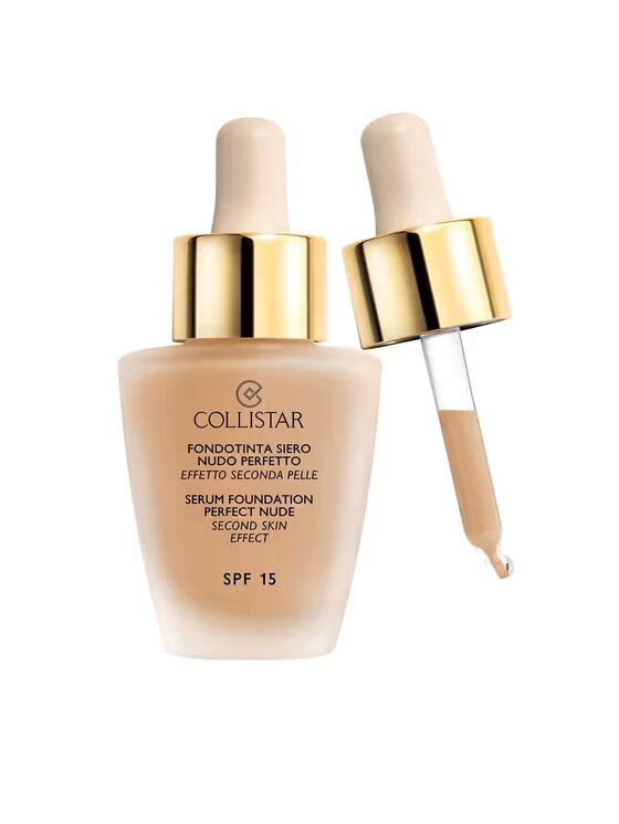 Collistar Serum Foundation Perfect Nude Spf15 Second Skin Effect 3 Nudo