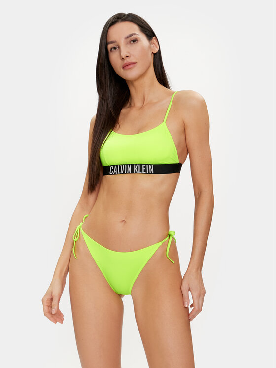 Calvin Klein Swimwear Bikini Partea De Sus KW0KW02507 Verde Modivo Ro