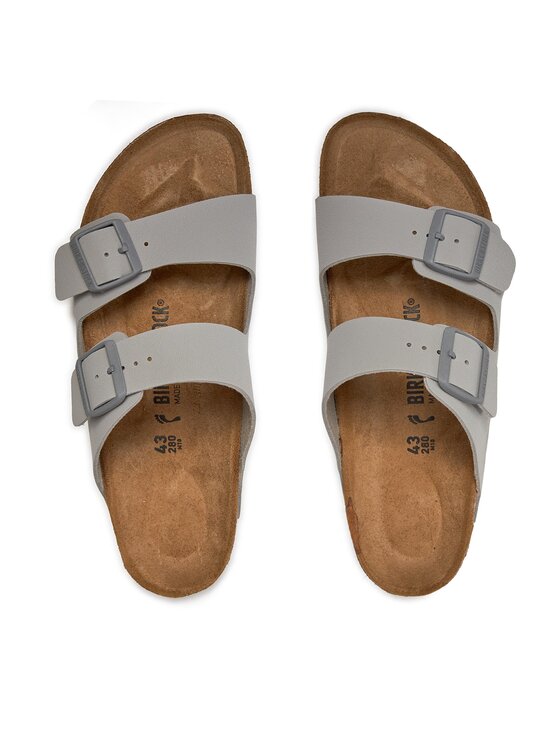 Birkenstock Klapki Arizona 1027696 Szary Modivo Pl