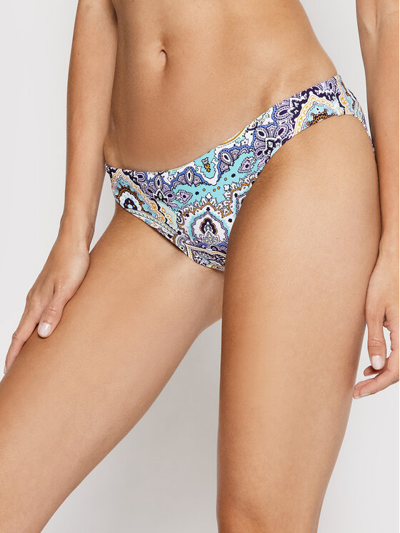 Seafolly Spodnji Del Bikini Summerchintz Modra Modivo Si