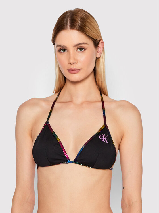 Calvin Klein Swimwear Bikini Oberteil Kw Kw Schwarz Modivo De