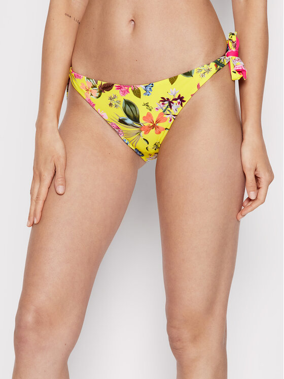 Liu Jo Beachwear Dół od bikini VA2050 J6448 Żółty Modivo pl