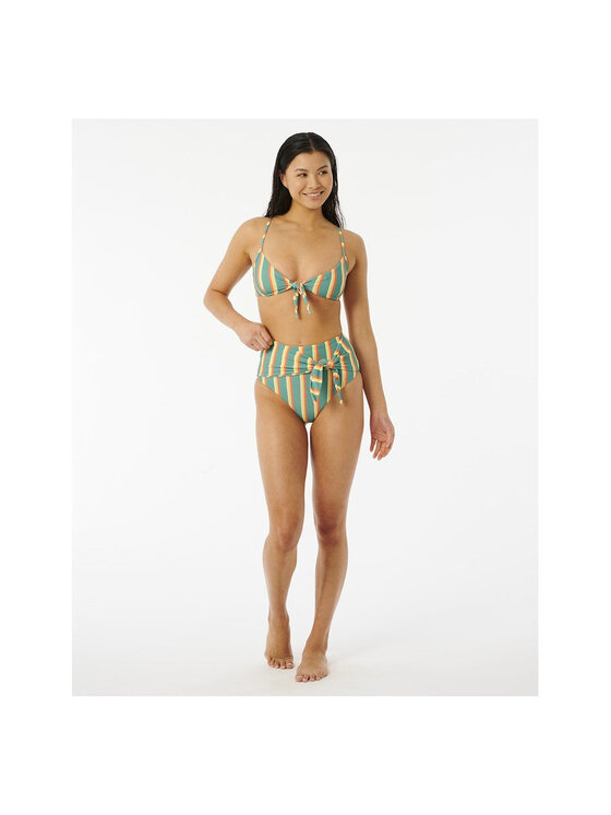 Rip Curl Góra od bikini Brazilian Soul Bralette Zielony Modivo pl