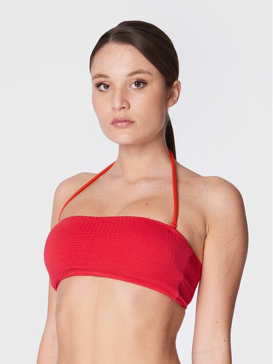 Seafolly Haut De Bikini Sea Dive Rouge Modivo Fr