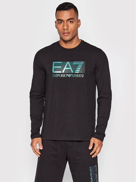 Ea Emporio Armani Longsleeve Lpt Pj Z Schwarz Regular Fit