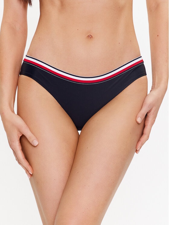 Tommy Hilfiger Bikini Unterteil UW0UW04113 Dunkelblau Modivo De