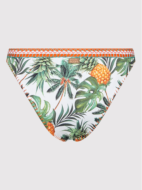 Banana Moon Dół od bikini Wina Palmspring KAE10 Biały Modivo pl