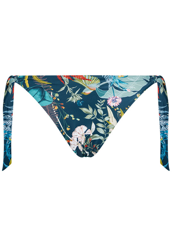 Triumph D Od Bikini Botanical Leaf Granatowy Modivo Pl