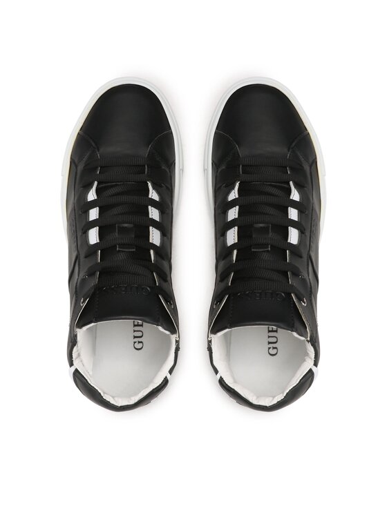 Guess Sneakers Todi Mid Fm Tom Ele Schwarz Modivo At