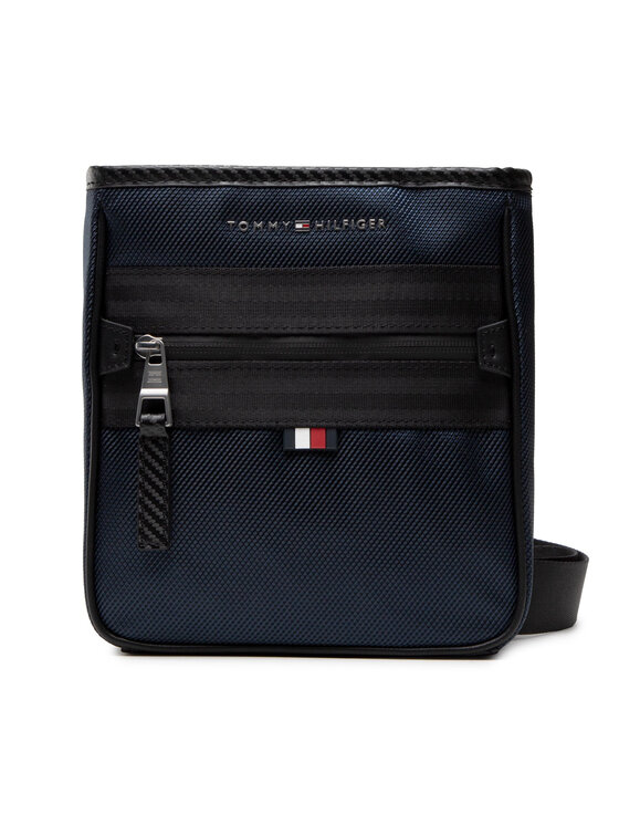 Tommy Hilfiger Sacoche Elevated Nylon Mini Crossover AM0AM08100 Bleu