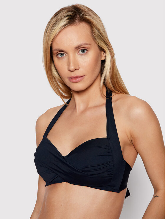 Seafolly G Ra Od Bikini Twist Soft Granatowy Modivo Pl