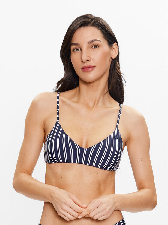 Roxy Bikini Oberteil Into The Sun Erjx Dunkelblau Modivo De