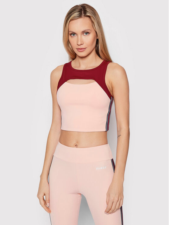 Guess Top O1RA33 MC049 Rosa Slim Fit Modivo At