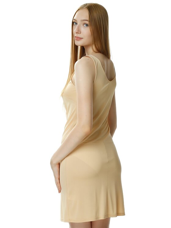 Mewa Lingerie Halka 86407 Beżowy Modivo pl