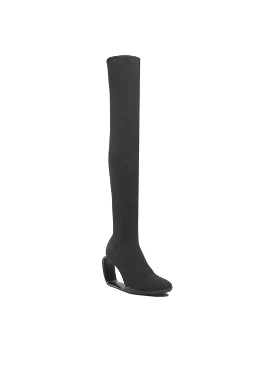 United Nude Cizme Lungi Muschetar Mobius Long Boot Hi Negru