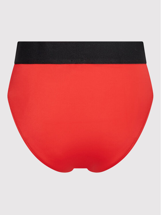 Hugo Dół od bikini Red Label 50470233 Czerwony Modivo pl
