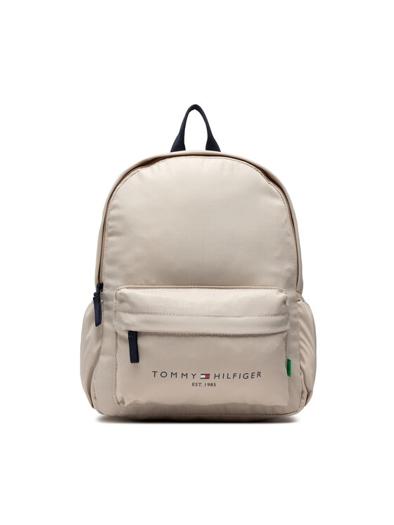 Tommy Hilfiger Plecak Th Established Backpack AU0AU01496 Beżowy Modivo pl