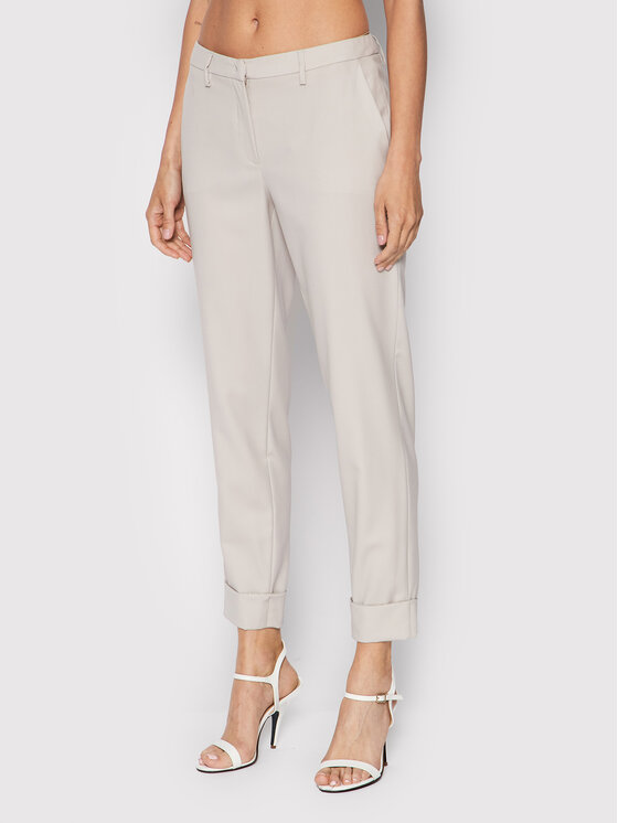 Fabiana Filippi Chinos PADP04B844 Grau Regular Fit Modivo At